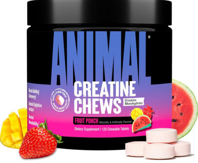 Creatin chews for muscle growth